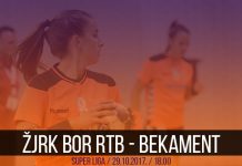 ŽJRK Bor RTB u nedelju dočekuje Bekament
