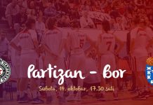 Bor gostuje beogradskom Partizanu