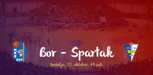 U nedelju ŽKK Bor – Spartak